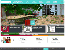 Tablet Screenshot of begrolles-en-mauges.com